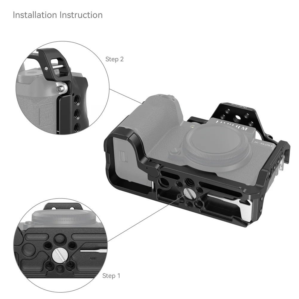 Smallrig Camera Cage L Plate Quick Realease Plate Protective Case for Fuji Fujifilm XS20 XS 20 XS-20 Accessory 4230 4231