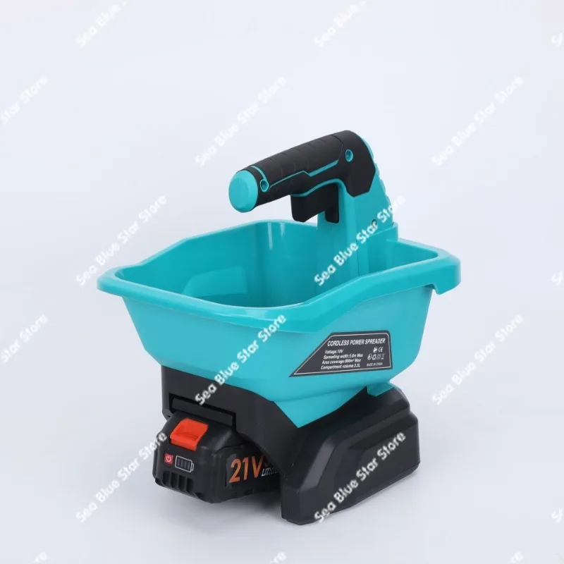 New Agricultural Large-capacity Fertilization and Feeding Machine Soybean Vegetable Seed Portable Seeder, Lithium Battery Seeder