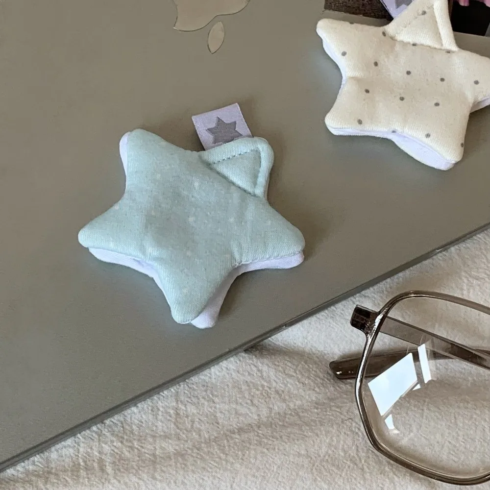 Polka Dot Data Cable Organizer Star Y2K Earphone Storage Bag Cute Korean Japan Style Earphone Decoration Accessories