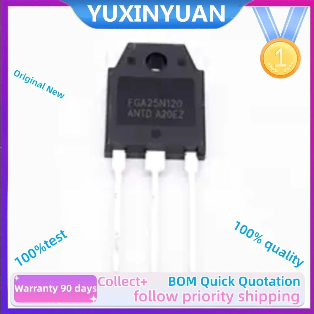 5PCS FGA25N120ANTD TO-3P the quality is fine