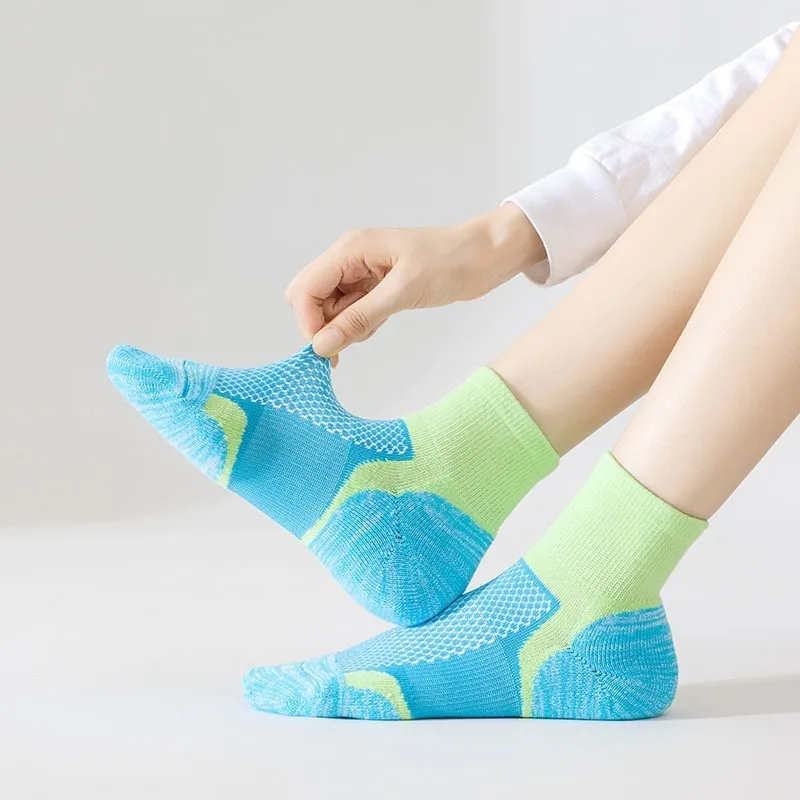 

Women Sports Ankle Socks Performance Cushion Running Athletic Socks Breathable Sports Low Cut Socks