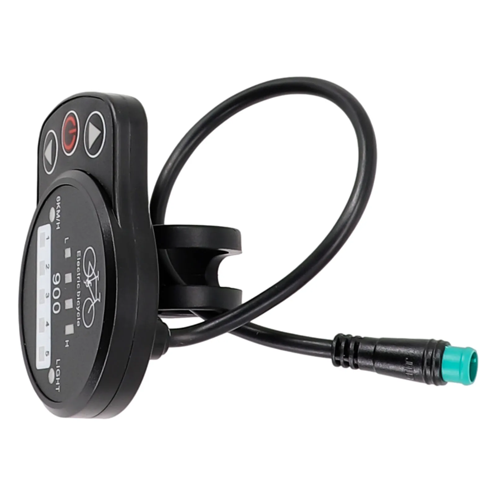 E Bike Instrumentation Display Compatible with For KT LED900 Featuring Waterproof Connector and Indicator Light Functionality