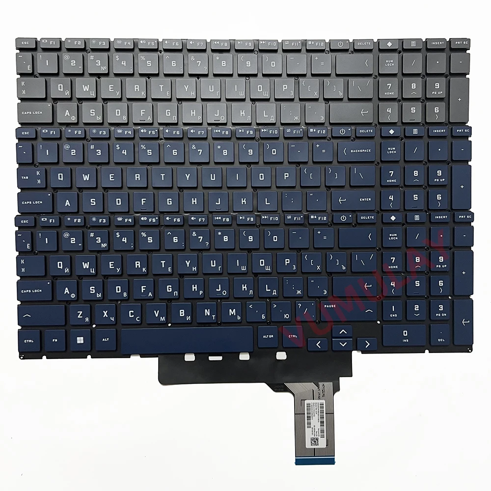 

US/RU Backlit Keyboard for HP Victus 16-D 16T-D 16-D0010CA 16-D0013DX 16-D0515LA 16-E 16-e0504nw 16-e0097nr 16z-e000 15-FA 15-FB