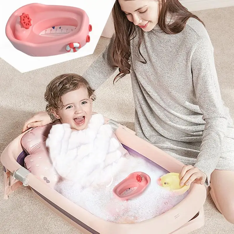 Baby Bath Temperature Toddler Bath Floating Temp Gauge Fast-Reading Waterproof Baby Bathtub Temperature Toy For Travel Nursery