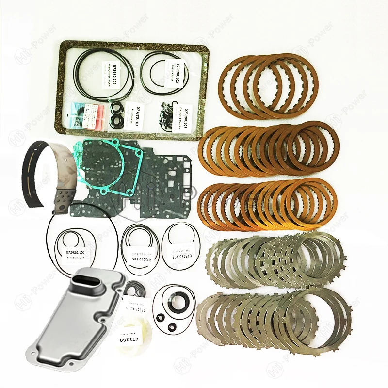 A340H A340E Automatic Transmission Clucth Disc Overhaul Band Belt Friction Steel Kit  For Toyota A340F A340 Gearbox Rebuild Kit