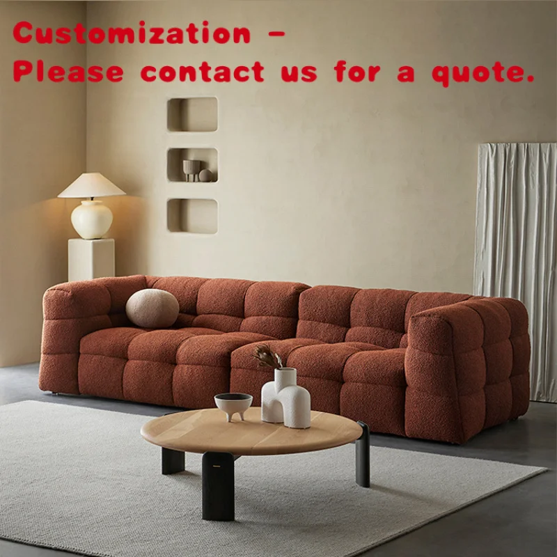 

custom.ATUNUS Comodo Red Cinema Sofa Executive Office Apartment Living Room Furniture Modern Fabric Sofa Set