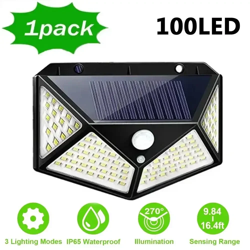 

Multifunctional Solar Lamp Outdoor Garden Decoration Solar LED Light Waterproof Sunlight Powered Spotlight with Motion Sensor
