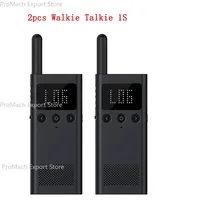 Original Xiaomi Mijia Smart Walkie Talkie 1S With FM Radio Speaker Smart Phone APP Control Location Share Fast Team Talk Outdoor