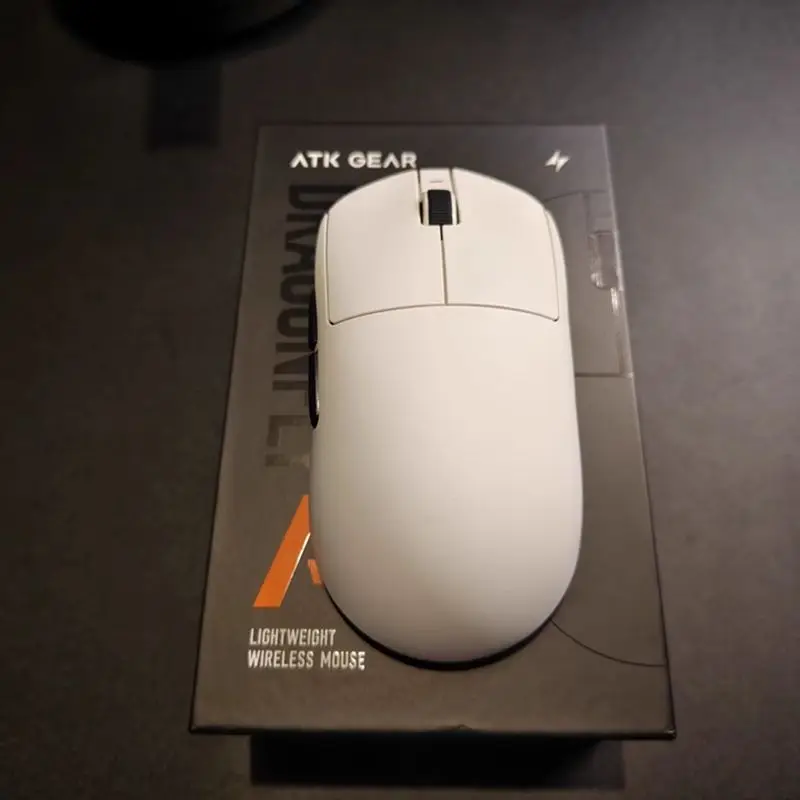 

Игровая мышь ATK Dragonfly A9 Ultra, легкая беспроводная 8k, поддержка эргономики, звездная вспышка, свет, микро-движение, подарок для мальчиков