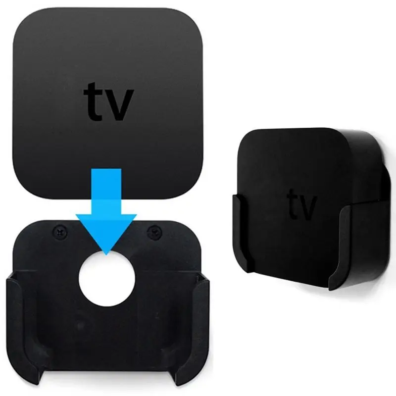 Wall Mount Bracket Holder for TV 1/2/3/4/4k Media Player Stand Cradle Holder Case TV Box Holders & Stand-DT30