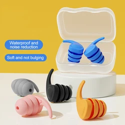 1 Pair Ear Plugs Tapones Para Dormir Noise Reduction Earplugs For Sleeping Soft Waterproof Swimming Oordopjes Sleeping Ear Plugs