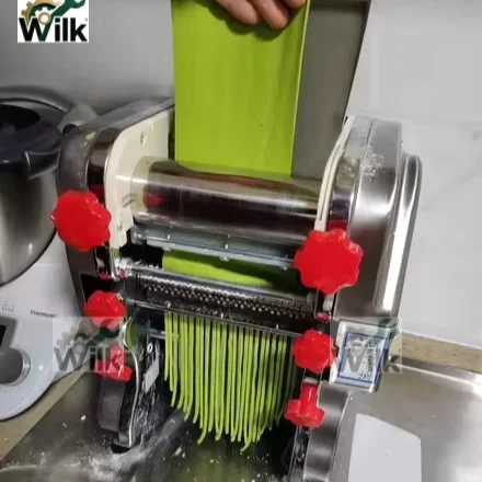 Noodles Rolling Commercial Electric Stainless Steel Noodles Press Machine Small Household Kneading Dumpling Skin Steamed Bread