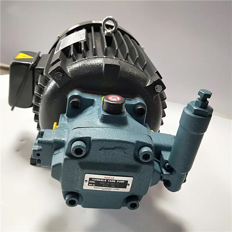 CHKJ-2025NEWUVC 모터 오일 펌프 UVC-1A-1A3-3.7-4-20 UVC-1A-2A3-22-4-6125D UVC-1A-1A3-22-4E-6002H 모터 결합 오일 펌프