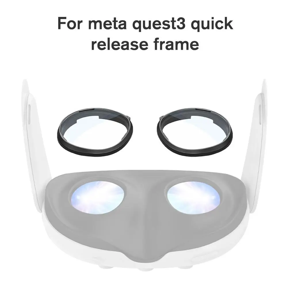 Frames/anti-blue Light Lenses For Meta Quest 3 Anti-scratch Protection Lens Impact And Damage Slot Fixed Not Easy To Fall O Q4S0