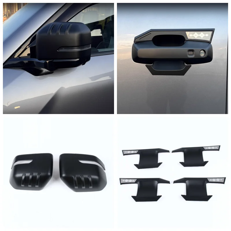 

For BYD Equation Leopard 5 2023 2024 Exterior Accessories Car Door Handle Rearview Mirror Caps Protective Cover Trim Turning