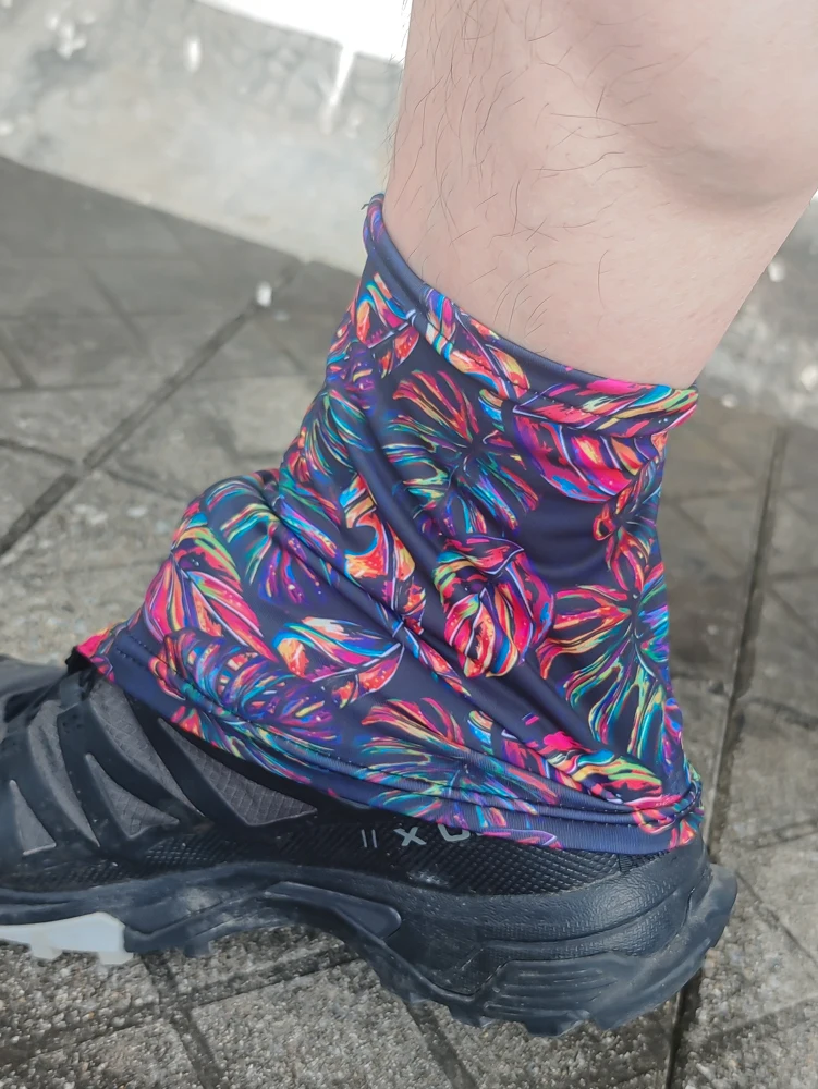 Trail Running Shoes Gaiter, Lightweight, Breathable, Black