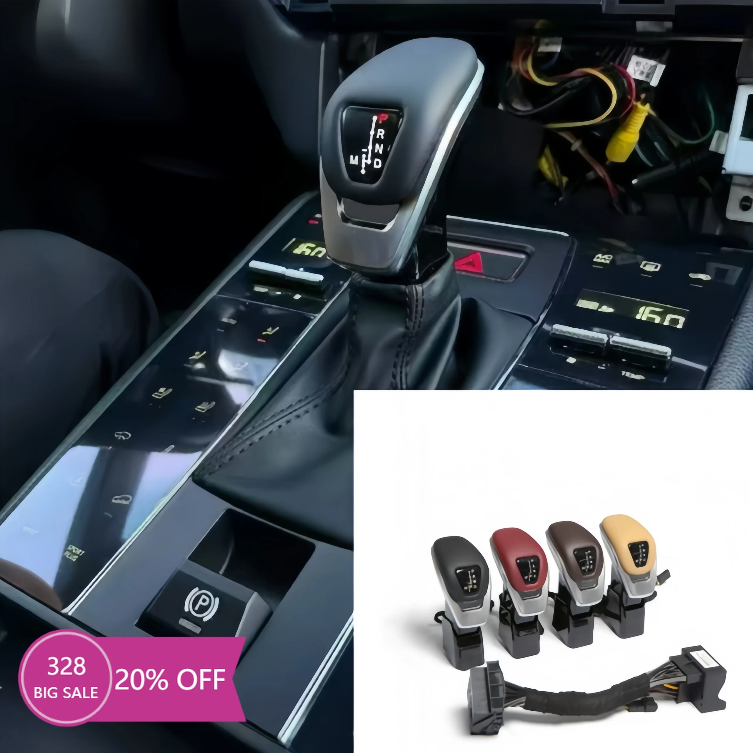 

For Porsche Macan 2014-2023 New Illuminated Shift Lever