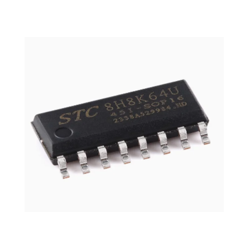 

Original genuine STC8H8K64U-45I-SOP16 1T 8051 microcontroller chip