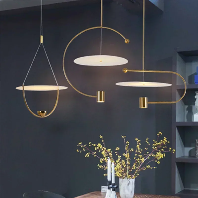 

Home Decoration Ceiling Chandelier Modern Creative Minimalism Nordic Acrylic Led Lamp Living Room Dining Bedroom Pendant Lights