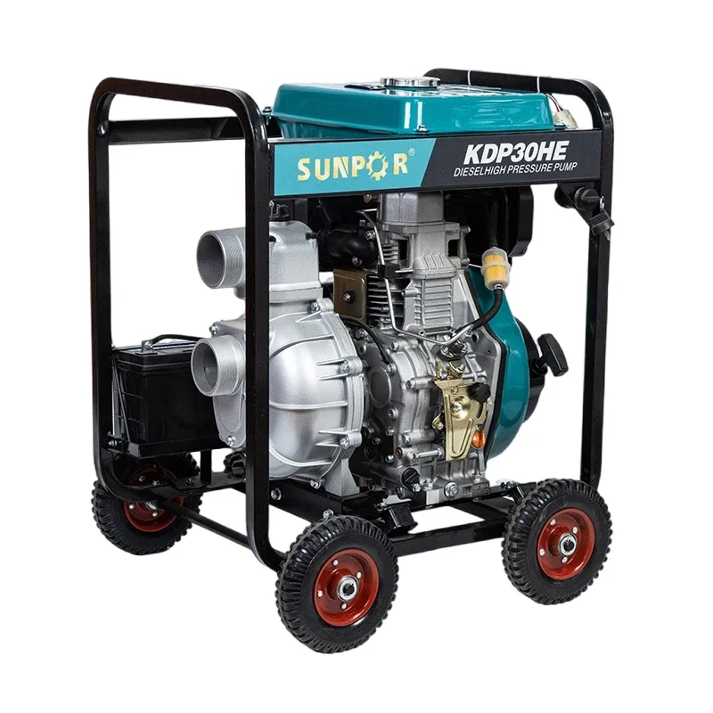 Factory Wholesale 12HP Small  Fire 3inch Diesel Water Pump Machine for Sale