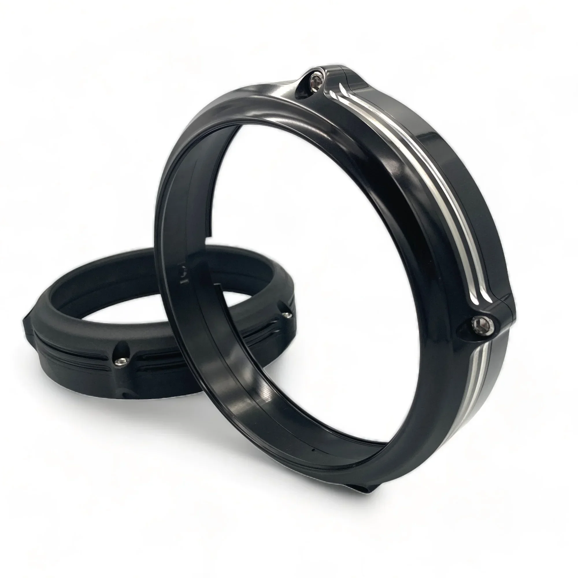Best Motorcycle Front Headlight Outer Bezel Lamp Ring Trim Cover Bezel CNC Motorcycle Modified Aluminum Parts For R18 K34