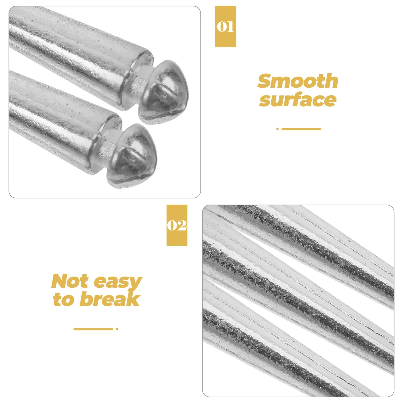 

100pcs Counting Pegs Metal Scoring Nails For Card Games Cribbage Board Game Accessories Portable Desktop Travel