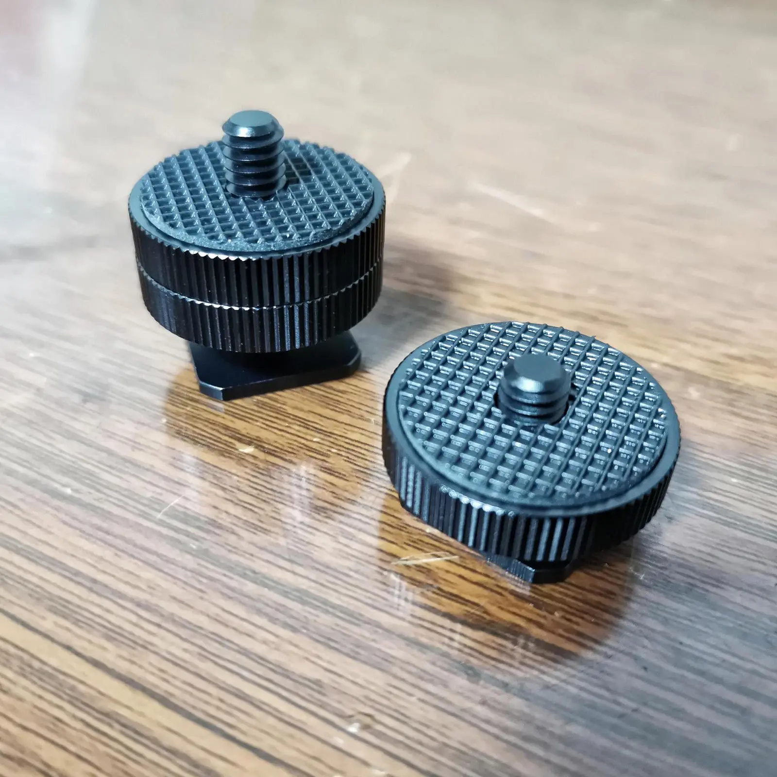 3 قطعة ملحقات ترايبود الحذاء الساخن محول تركيب المسمار المزدوج المكسرات يناسب ضوء رصد Dslr كاميرا تلاعب العرض