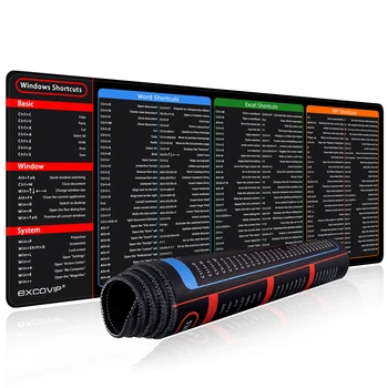 Large Office Shortcuts Mouse Pad 1