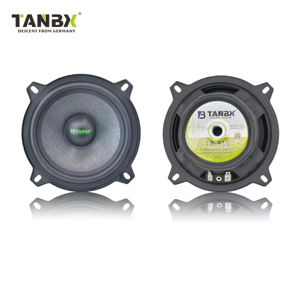 Picture 5: New Design 120W 5-Inch 2-Way Car Component Speaker Full Range Midrange & Tweeters TB-515