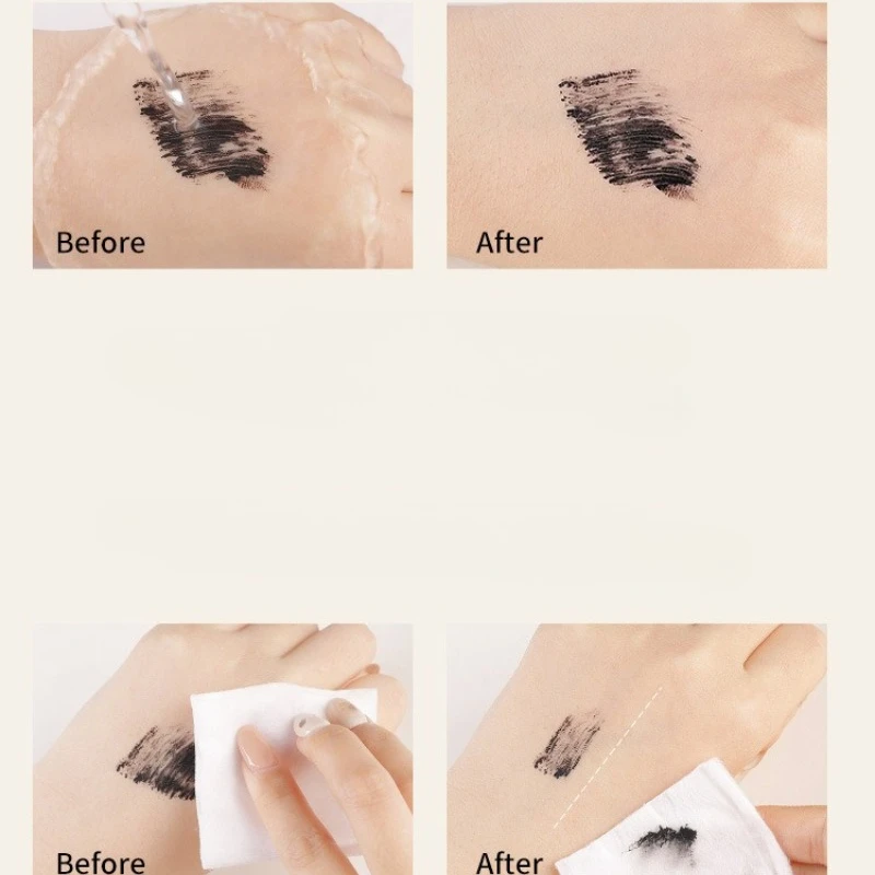 Máscara de pestañas de tubo impermeable, alargamiento natural y voluminizador, fórmula a prueba de manchas, secado rápido para ojos sensibles, natación diaria