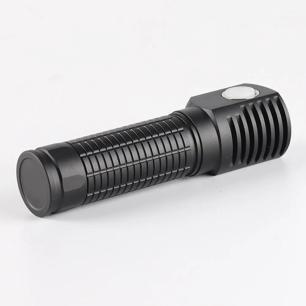 Convoy H2 Flashlight with 519A Linterna Led Headlamp 18650 Type-C Rechargeable Lamp Headlight L-shape Torch Camping Head Light