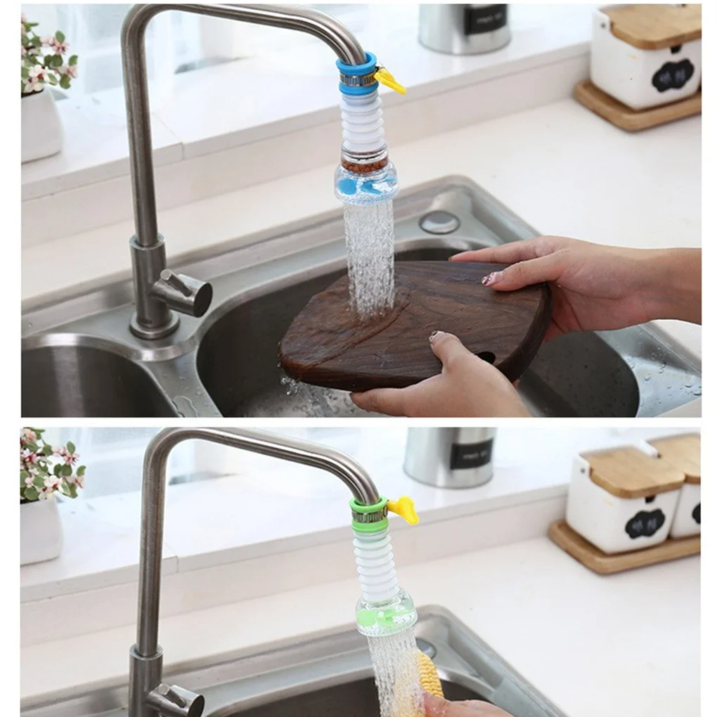 Kitchen Faucet Aerator Sprayer Water Tap Diffuser Nozzle with Fan