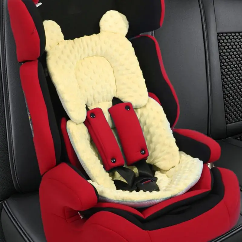 Toddler Car Seat Insert All-Season Toddler Stroller Insert Breathable Mat Ergonomic Summer Winter Comfort Kids Pushchair Cushion