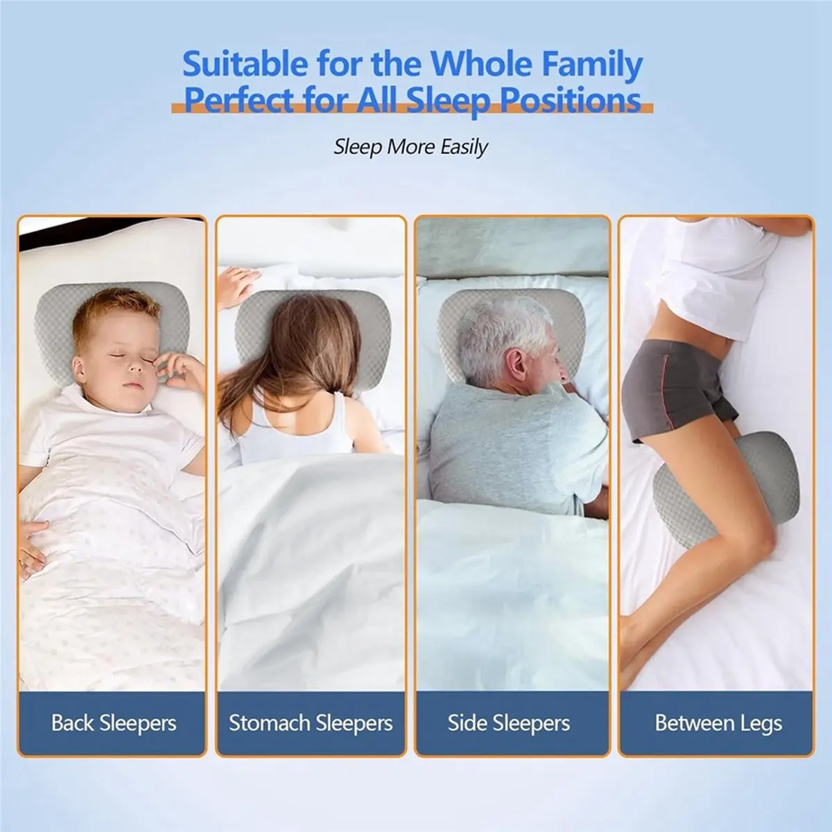 DT81 Ear Piercing Pillow for Side Sleepers with an Ear Hole for CNH and Ear Pain Ear Inflammation Pressure Sores