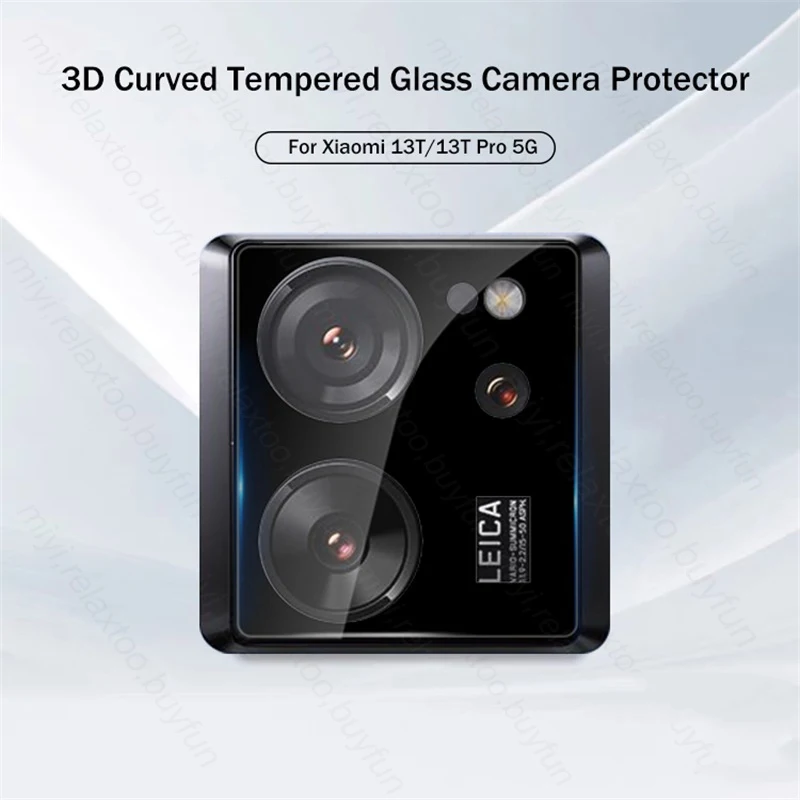 1-3PCS 3D Curved Tempered Glass Camera Protector For Xiaomi13T Xiaomi 13T Pro 5G Case Lens Cover Xiomi Mi 13 T Mi13T Pro T13 5G