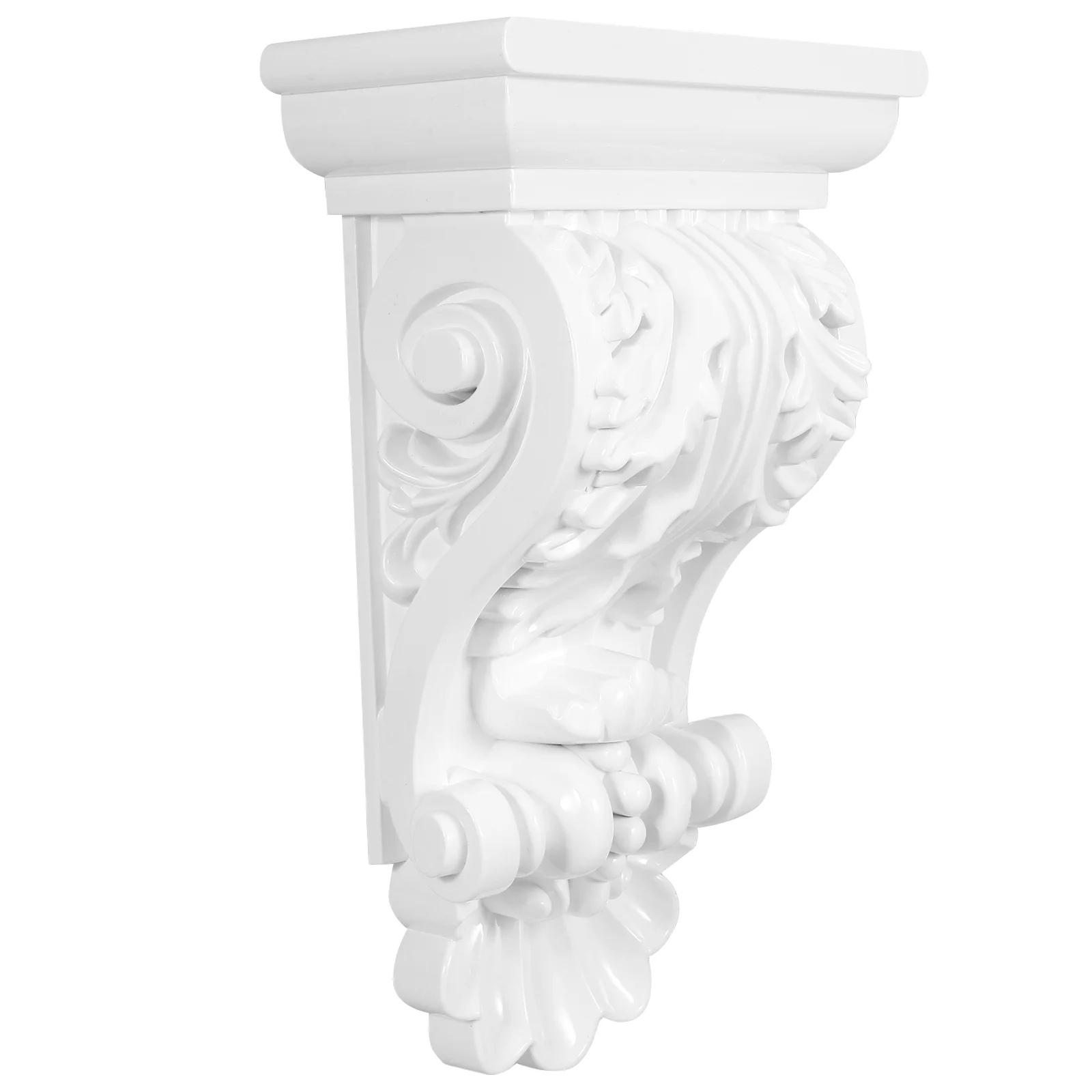 Corbel Retro Decor Decorative Onlays Applique Appliques for Furniture with Adhesive Abs Carving Decal