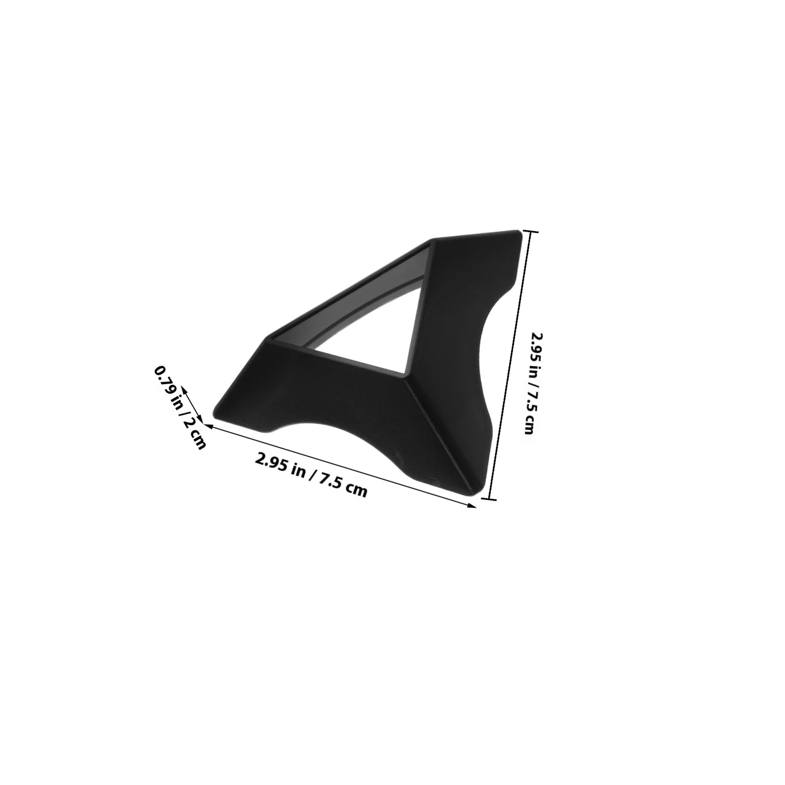 20 個のプラスチック三角形ベースキューブスタンドカラフルな三脚ホルダーパズルディスプレイ用調整可能な角度ポータブルサポートスタンド用