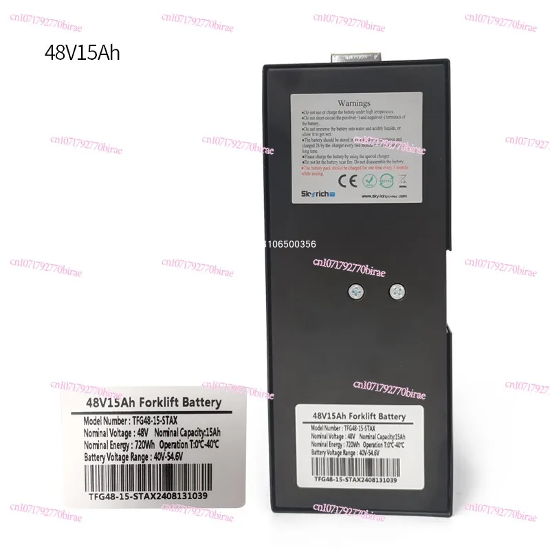 حزمة بطارية ليثيوم للرافعة الشوكية 48 فولت/10AH/15AH شاحنة كهربائية CDB15/20-WS #5