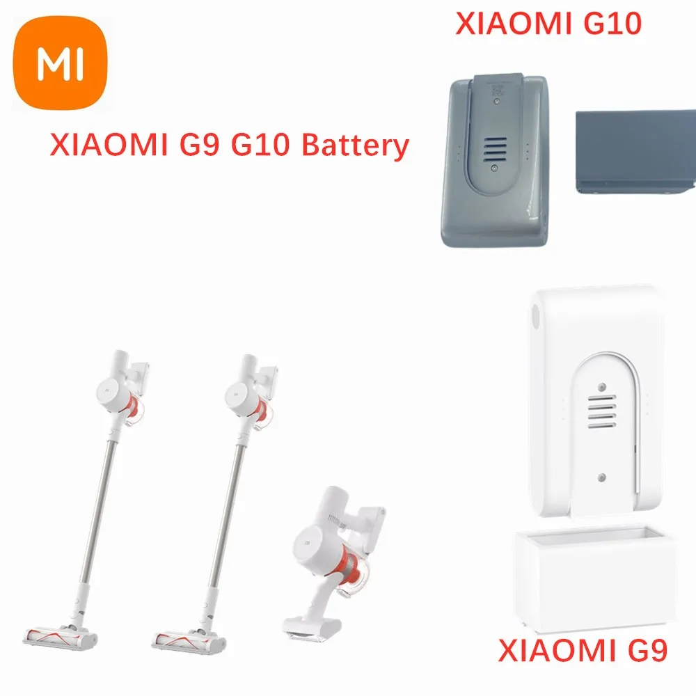Bateria para Xiaomi Mijia Dearma G10 Handheld sem fio Aspirador Acessórios Li-ion Peças de reposição da bateria