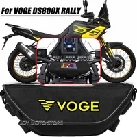 Bolsa de herramientas para accesorios de motocicleta, impermeable y a prueba de polvo, práctica bolsa de manillar de viaje para Voge DS800X Rally ds 800x