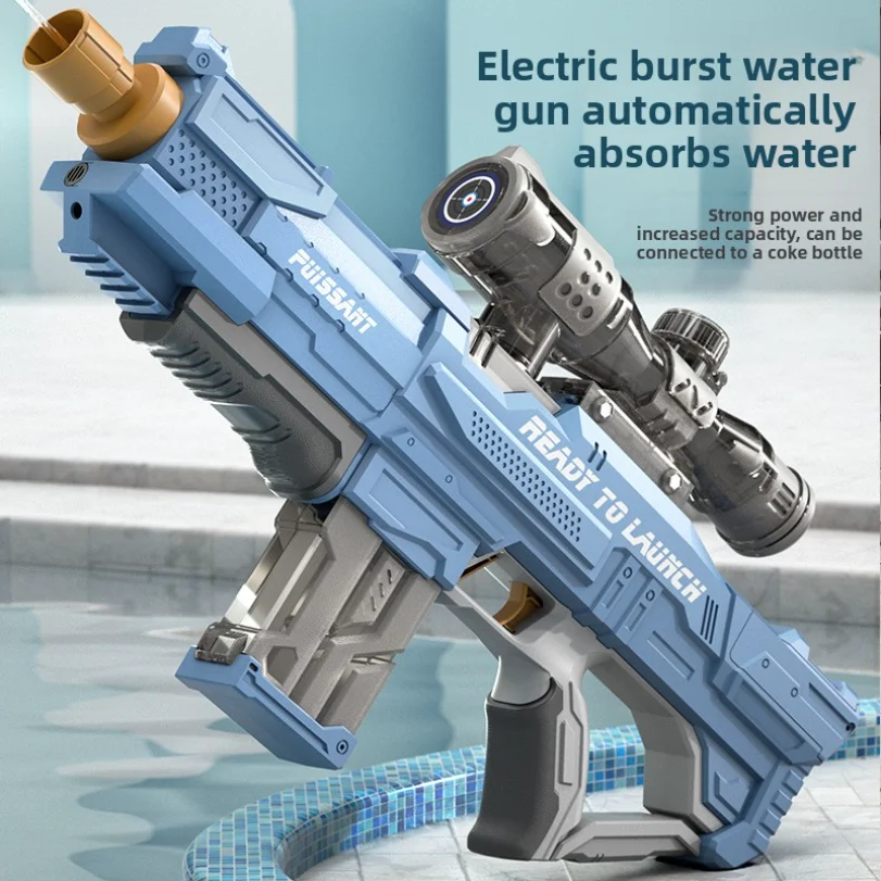 

Electric High-pressure Water Gun For Continuous Water Spraying Summer Water Play Water Splashing Festival Children's Water Gun