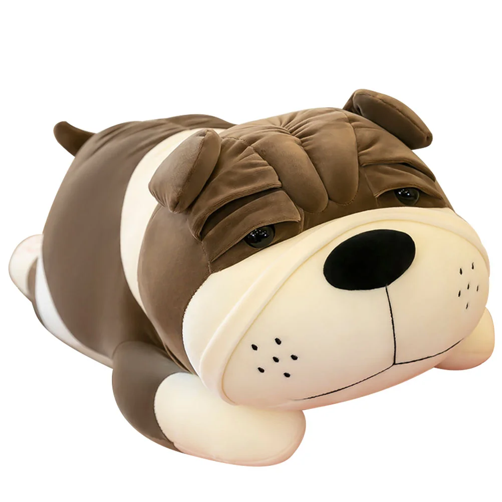 Shar Pei-juguete para dormir, almohada de dibujos animados, cojín trasero para niños, juguetes cómodos