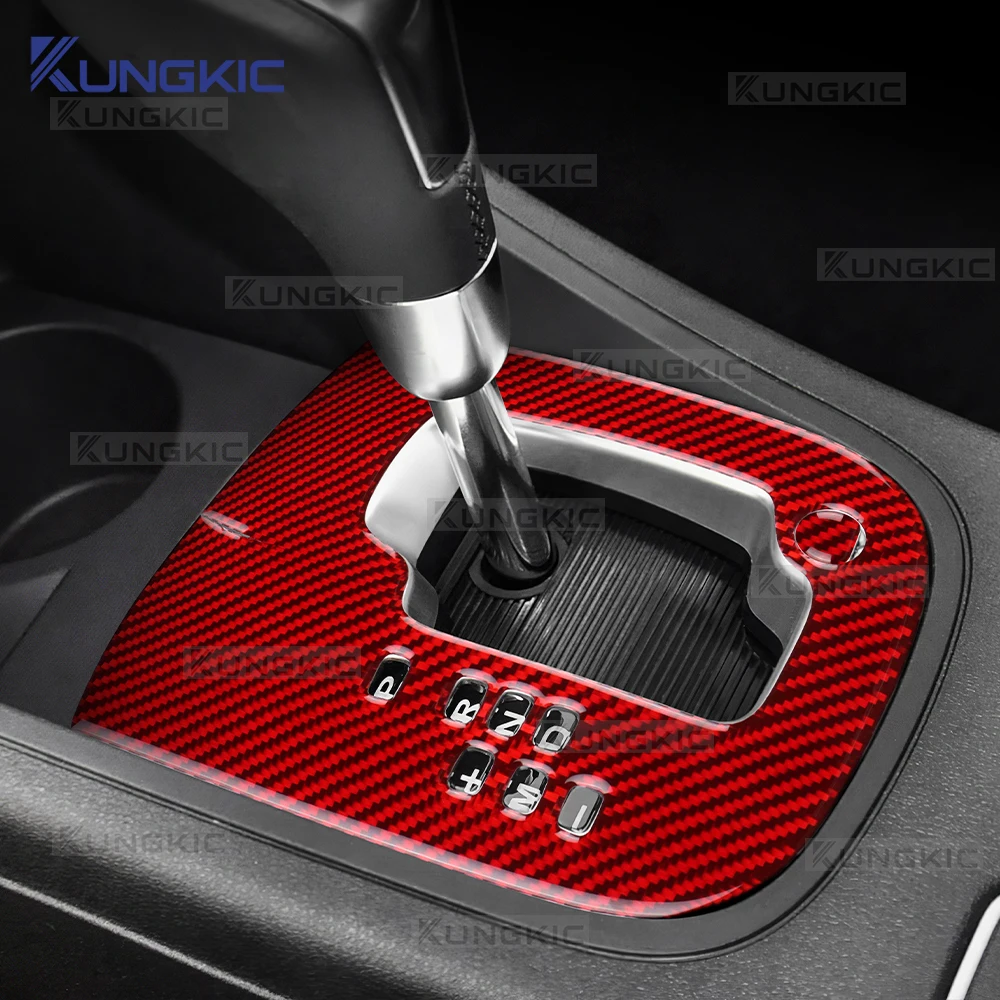 For Renault Fluence 2009 2010 2011 2012 2013 2014 Real Soft Carbon Fiber Sticker LHD Automatic Car Gear Shift Panel Trim Panel