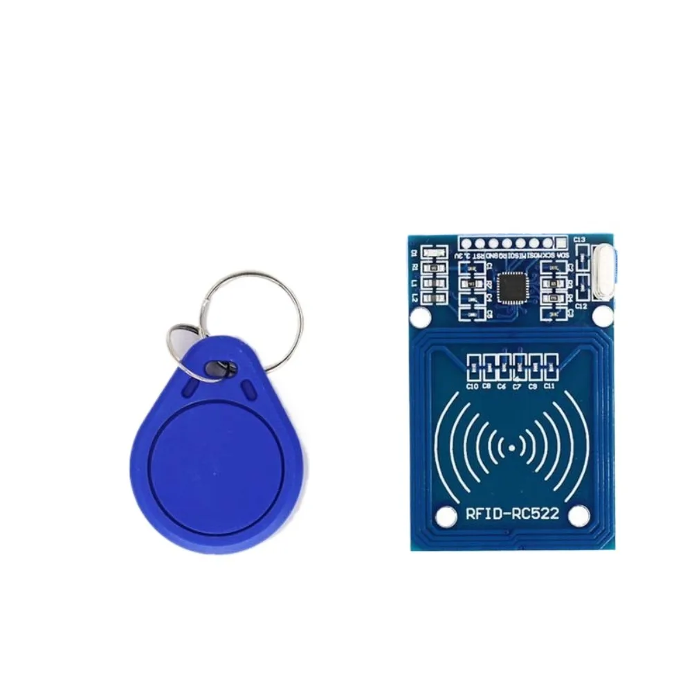 Sunlephant MFRC522 RFID Module + White Cards,. Supports RFID Identification, Easy MCUs, Suitable fo Control, DIY Electronics