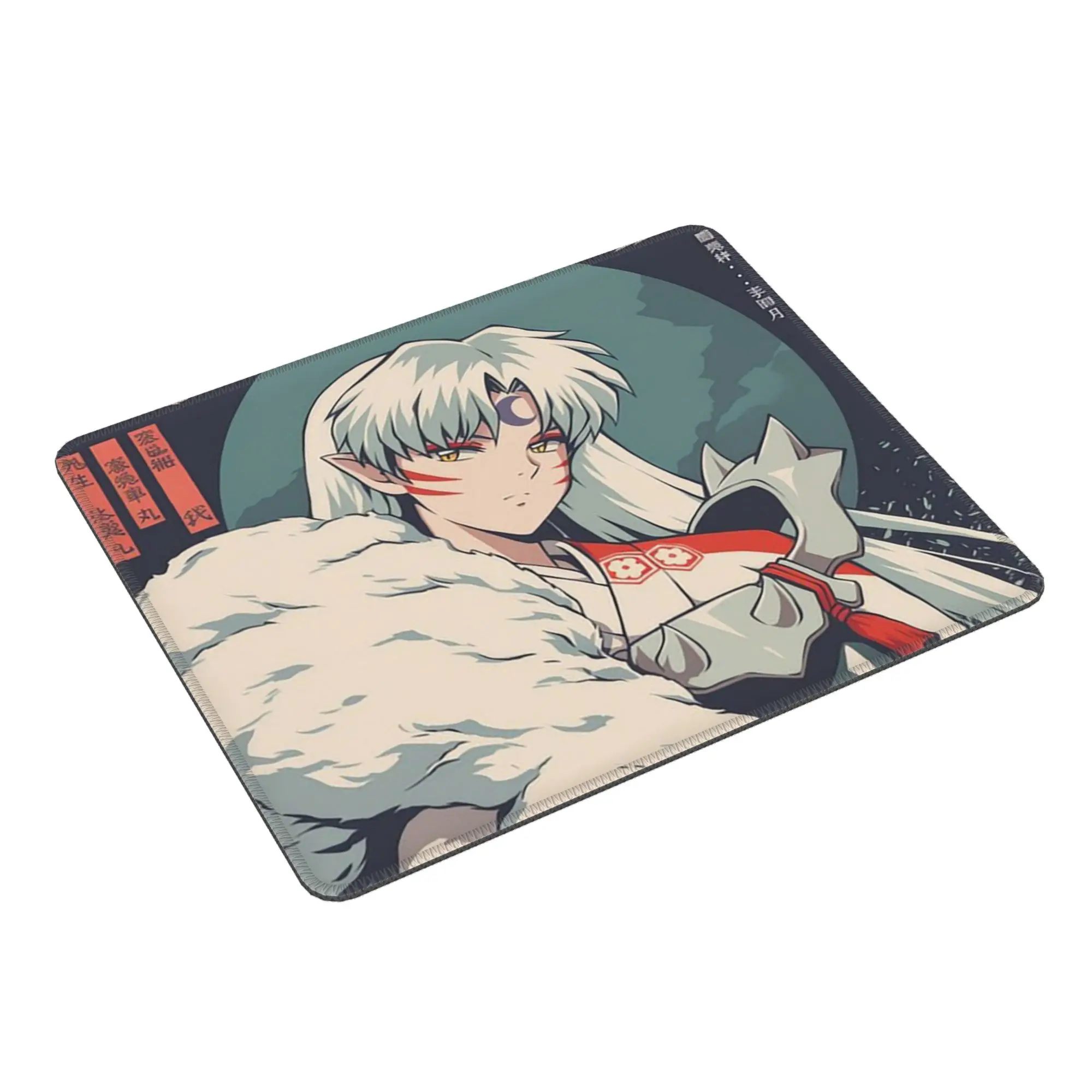Inuyasha Anime Mouse Pad Computer Keyboard Mouse Mat Gaming PC Laptop Desk Mat Office Accessories Table Mats