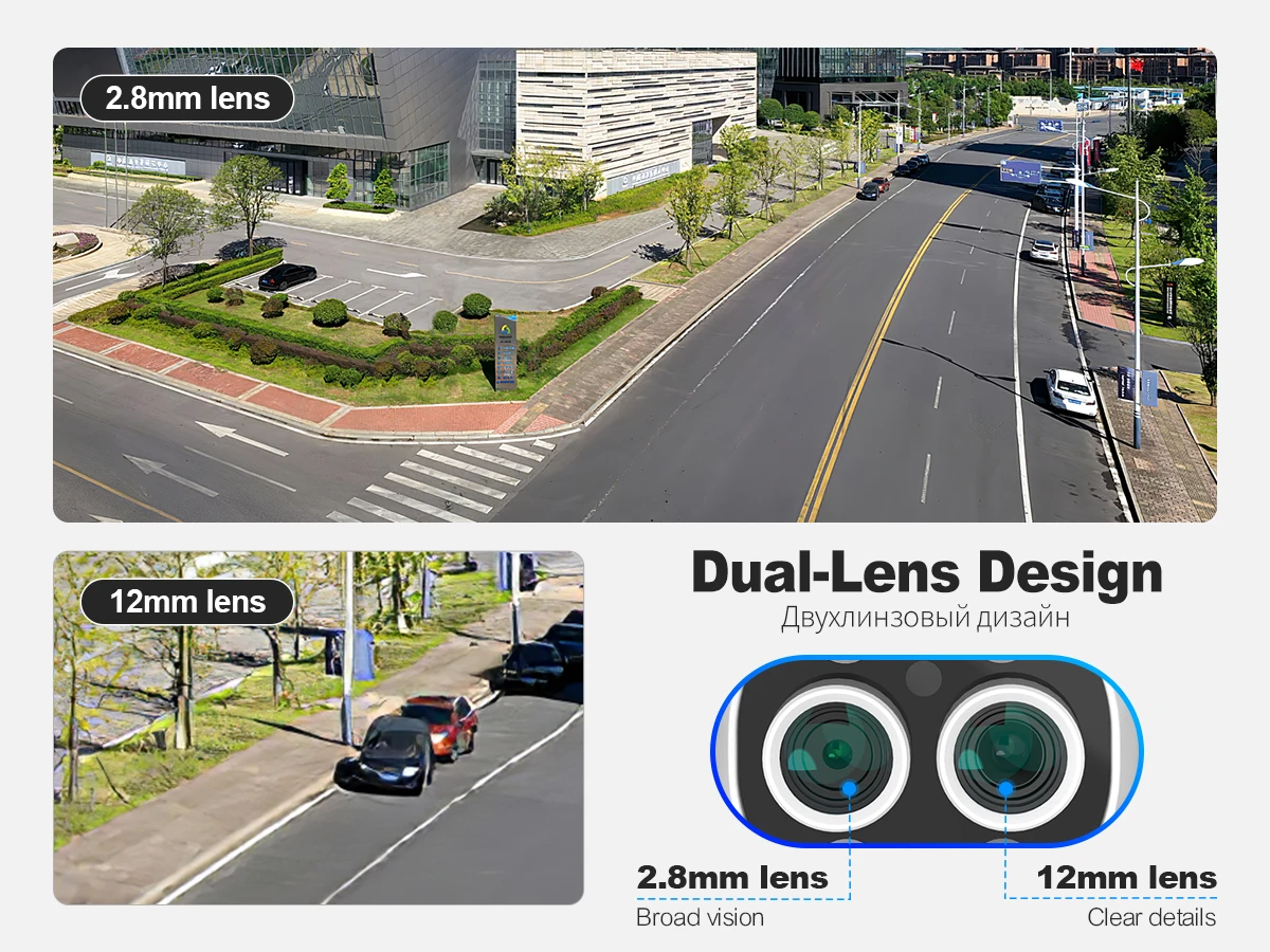 Imagem -06 - Techage-câmera de Segurança Inteligente ai Vídeo Cctv Sistema de Vigilância Kit Nvr Lente Dupla Áudio ao ar Livre hd 8mp Poe ip 8mp