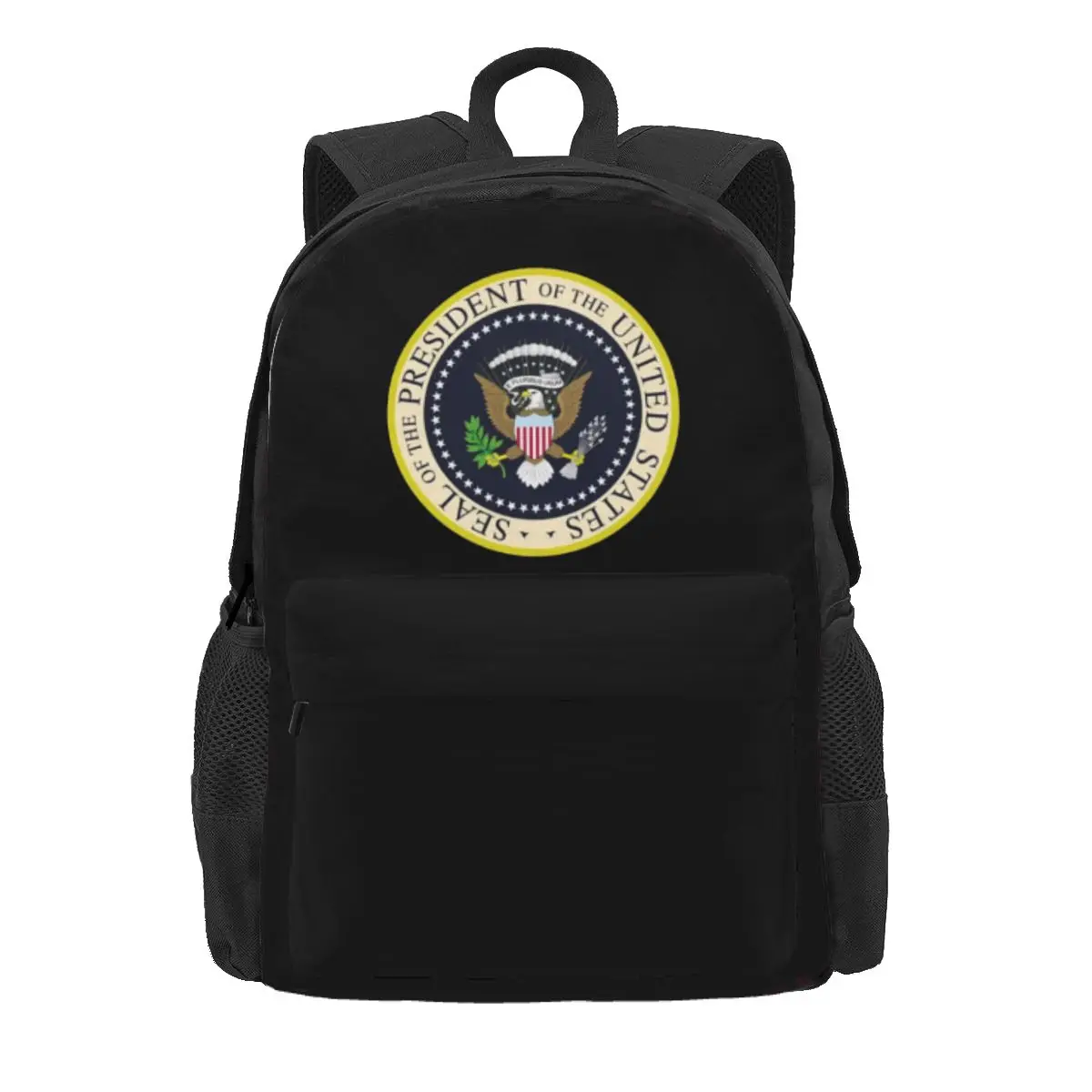 Seal Of The President Of The United States Backpack Daypack Large Capacity BookBag School Bag Shoulder Bags for Men Women