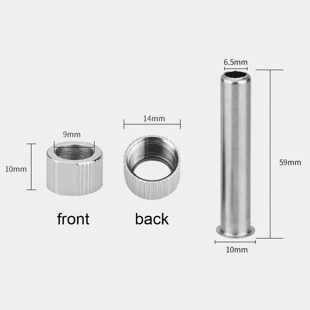 Stainless Steel Tool Repair Accessories 907 Solder Tip Sleeve Handle Adapter Soldering Iron Station  Cannula Casing