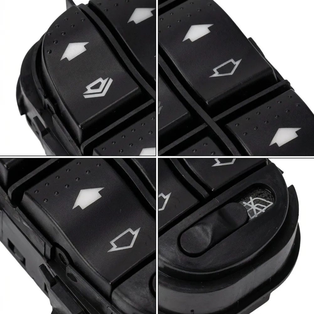 For Ford Focus 2000 to 2007 Driver Side Window Switch Replacement with 15 Pin Configuration 7S4Z14529A Equivalent