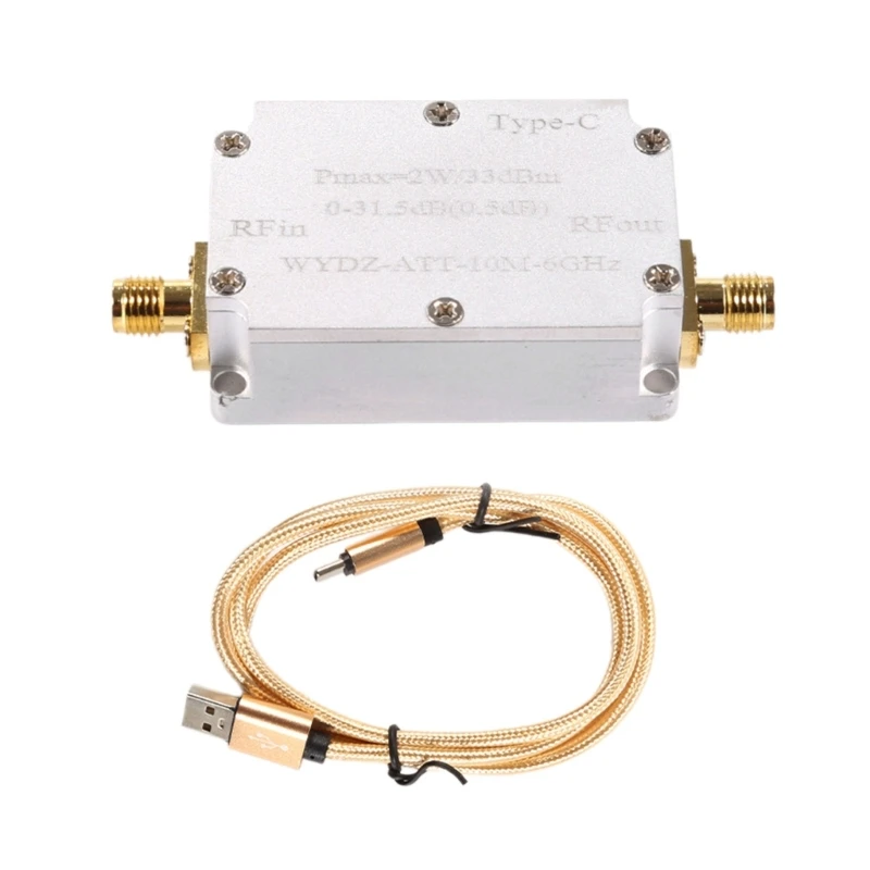 TypeC Amplifier 10MHz-6GHz Frequency RF Attenuator Suitable for Electromagnetic Compatibility Receivers P9JD